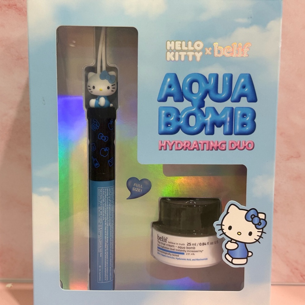 Hello Kitty x Belif Aqua Bomb Hydrating Duo